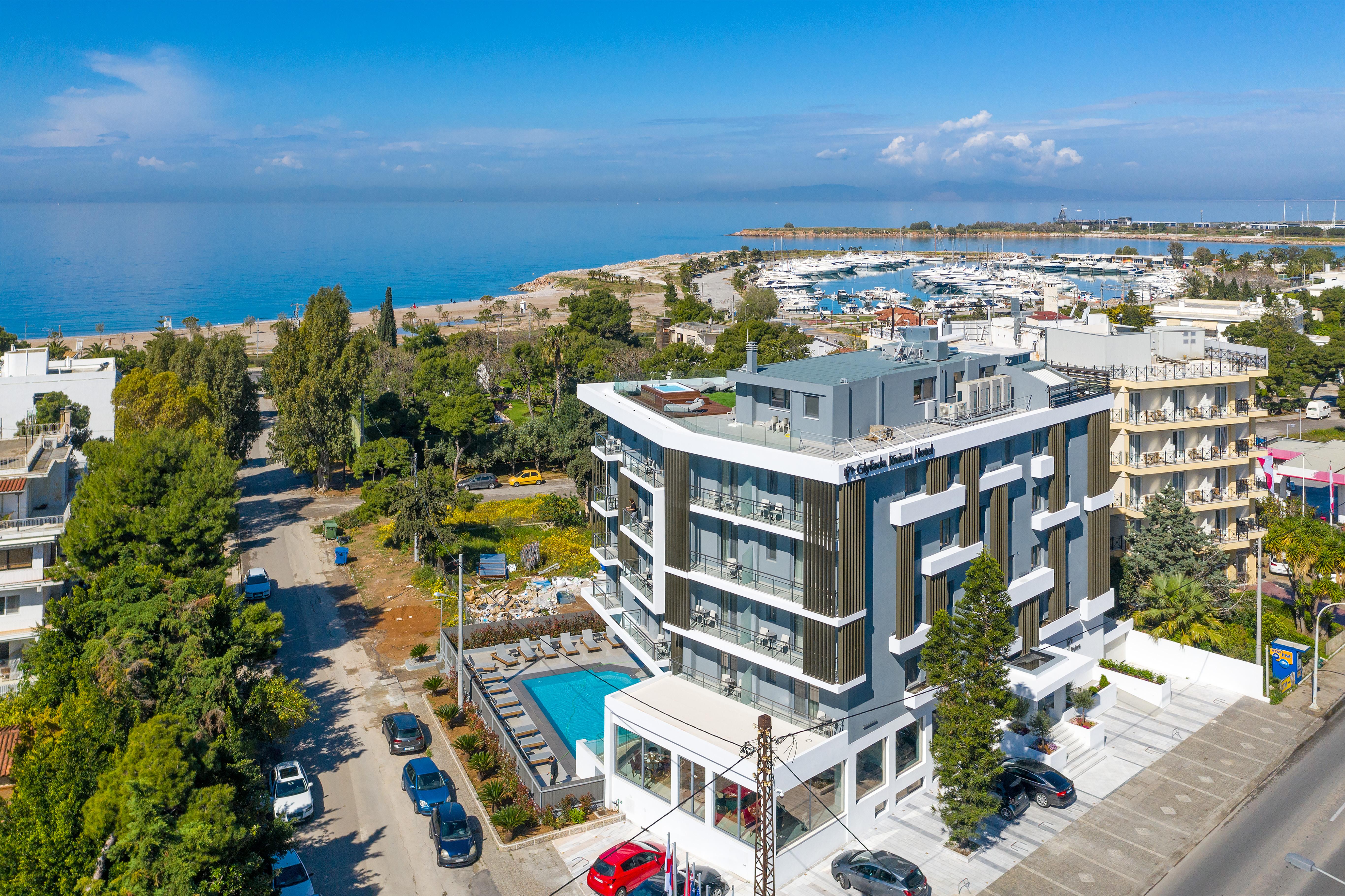 Glyfada Riviera Hotel Athen Exterior foto