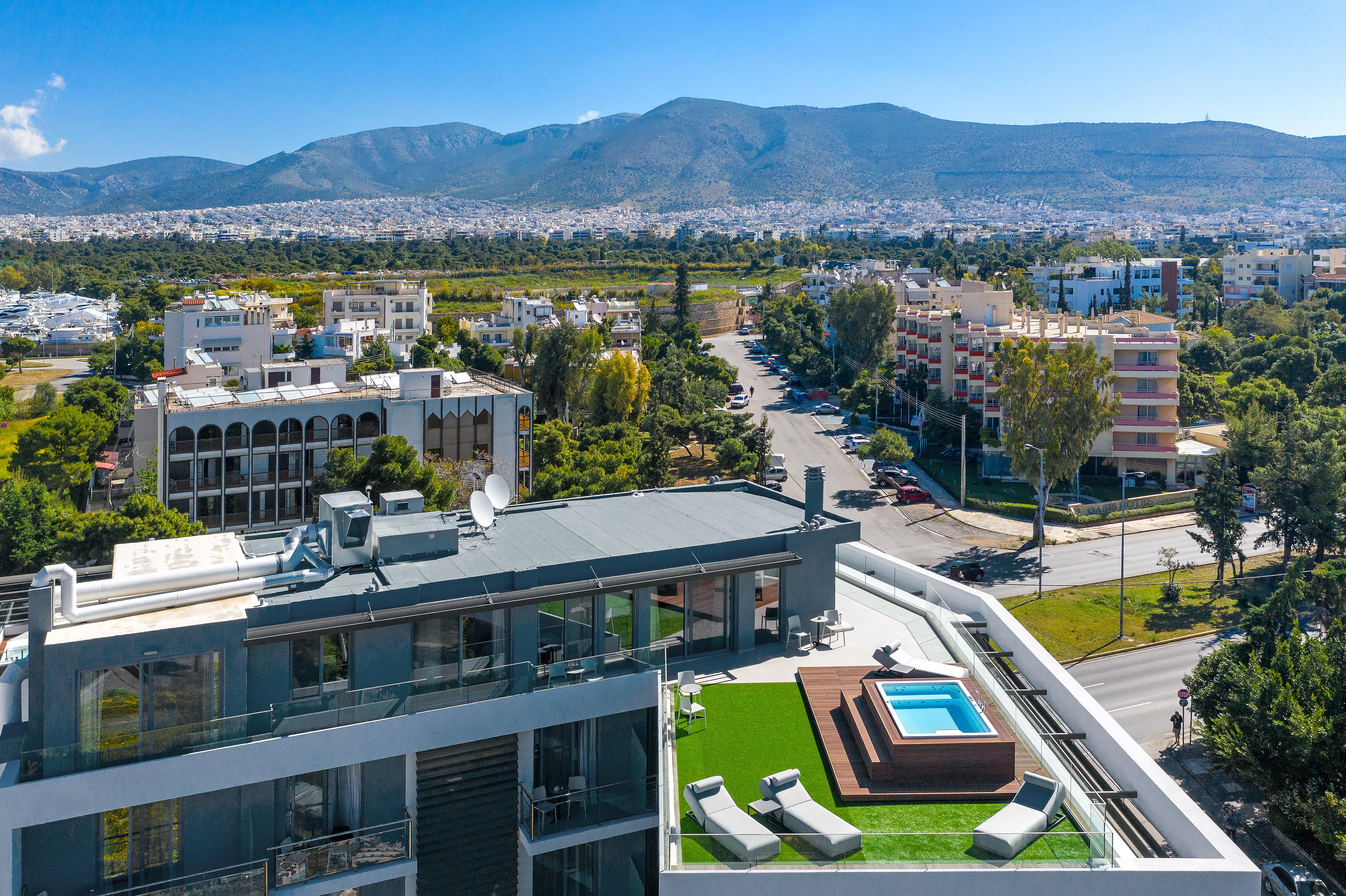 Glyfada Riviera Hotel Athen Exterior foto